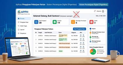 Aplikasi Pengajuan Pekerjaan Harian
