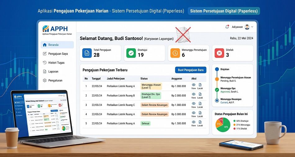Aplikasi Pengajuan Pekerjaan Harian