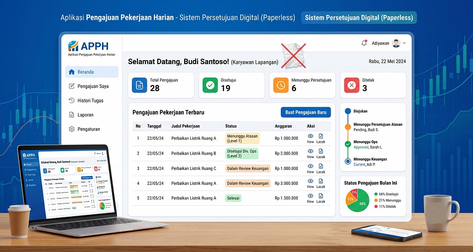 Aplikasi Pengajuan Pekerjaan Harian
