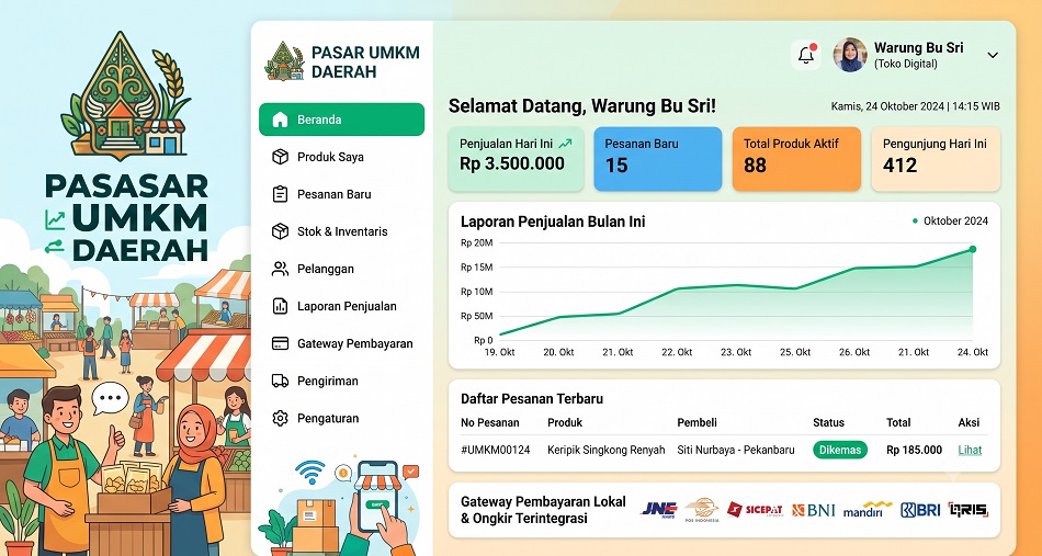 Aplikasi Marketplace Produk UMKM Daerah